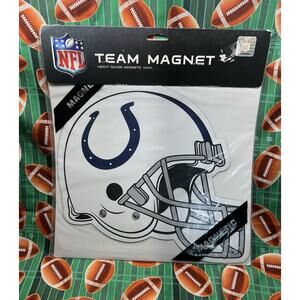 Indianapolis Colts Officially Licensed Helmet Magnet Made USA Heavy‎ Gauge Vinyl